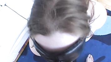 Rodney gets his BBW maid Melissa to play his favorite game, Blind Man's Bluff.