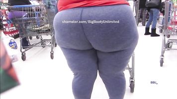 Massive Booty Wide Hips Stare Down