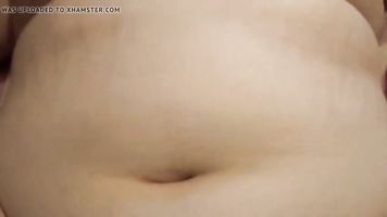 On back, huge titties and belly shaking everywhere..
