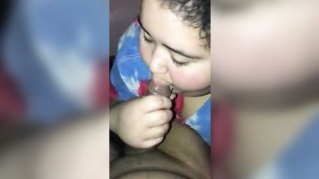 Innocent PLUMP Gets Cum Shot in Mouth. more Sloppy Head