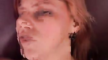 Hot fat redhead has lovely huge tits and a plump pierced
