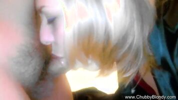Blonde Giving Her Best POV Oral And Having A Cumshot Session