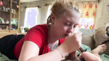 Country Slut Gives A Oral